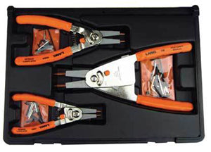 LANG 3 Piece Quick SwitchRetaining Ring Pliers Set LG1465 - Direct Tool Source