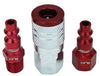 MILTON 3 Piece M-Style 1/4" NPT RedColorFit Coupler & Plug Kit MIS-303MKIT - Direct Tool Source