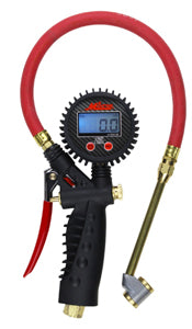 MILTON Pro Digital Pistol Grip 255 PSI Inflator Gauge  Large Bore MIS-578D - Direct Tool Source