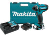 MAKITA 12V Max CXT Li-Ion Cordless 1/4" Hex Driver-Drill Kit MKFD06R1 - Direct Tool Source