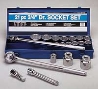 Performance Tool 21 Pc.SAE 3/4"Dr.Socket Set PMW1180 - Direct Tool Source