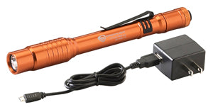 STREAMLIGHT Stylus Pro USB with 120V A/CAdapter - Orange SG66147 - Direct Tool Source