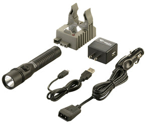 STREAMLIGHT Strion Black Dual SwitchAC/12V DC - 1 Holder SG74411 - Direct Tool Source