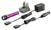 STREAMLIGHT Purple Strion HL AC/DC withAC/DC Single Charger 500 Lumen SG74773 - Direct Tool Source