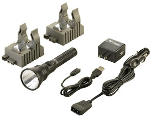 STREAMLIGHT HPL Strion Black Dual SwitchHPL AC/DC 2 Holder Kit SG74812 - Direct Tool Source