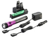 STREAMLIGHT Purple Stinger LED HL AC/DCwith Piggyback Charger 640 Lum SG75482 - Direct Tool Source