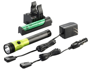 STREAMLIGHT Lime DS Stinger LED HL AC/DCwith Piggyback Charger 640 Lum SG75488 - Direct Tool Source