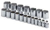 SK HAND TOOL 19 Piece 12 Point StandardSocket Set 1/2" Drive SK4121 - Direct Tool Source