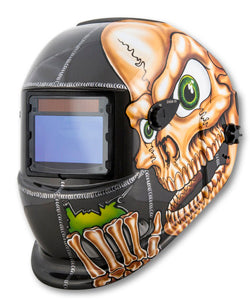 Shop Iron Skull Solar Powered Auto DarkWelding Helmet SO41279 - Direct Tool Source