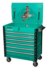 SUNEX  TOOL Premium Full Drawer Service Cart - Gertie Pin Up Girl SU8057XTGERTIE - Direct Tool Source