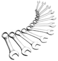 SUNEX TOOL 11 Piece SAE StubbyCombination Wrenches 3/8-1 SU9930 - Direct Tool Source