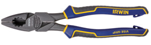 VISEGRIP 9.5" High Leverage Lineman'sPliers With Fish Tape Puller VG1902415 - Direct Tool Source