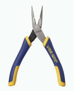 VISEGRIP 5-1/4 Long Nose Plier withCutter and Spring VG2078905 - Direct Tool Source