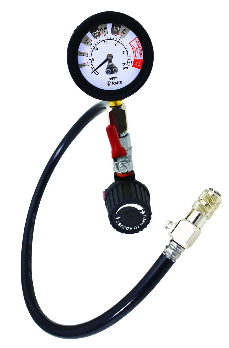 ASTRO PNEUMATIC Universal Air Powered CoolingSystem Pressure Tester AO7856 - Direct Tool Source
