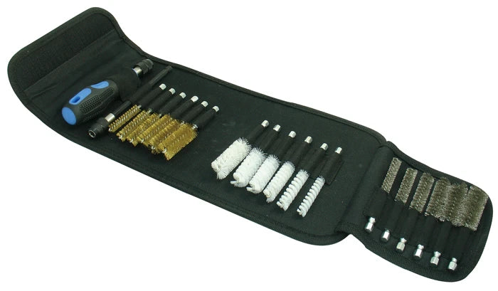 ASTRO PNEUMATIC 20 Piece Wire Brush Set AO9020 - Direct Tool Source