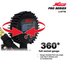 MILTON Pro Digital Pistol Grip 255 PSI Inflator Gauge  Straight MIS-577D - Direct Tool Source